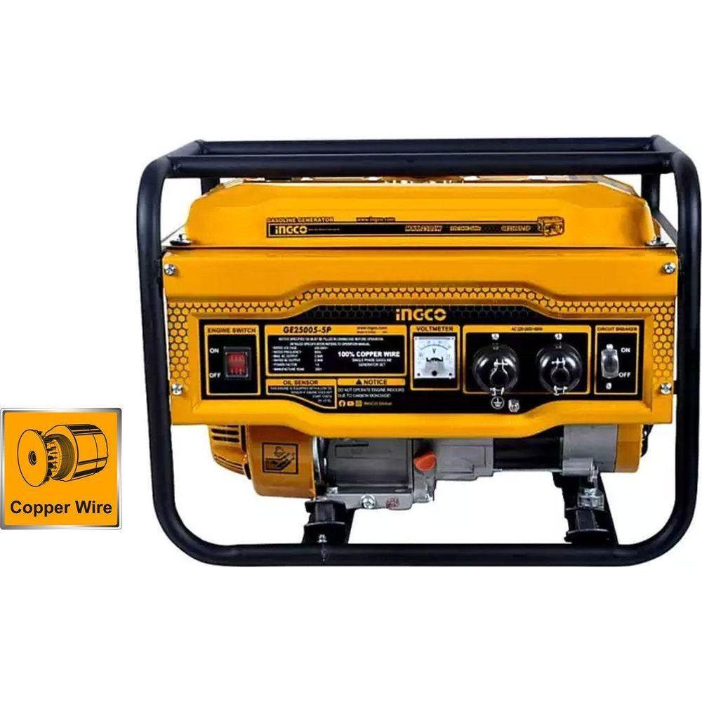 Ingco GE25005-5P Gasoline Generator 2.5KVA - KHM Megatools Corp. Ingco GE25005-5P Gasoline Generator 2.5KVA - KHM Megatools Corp.